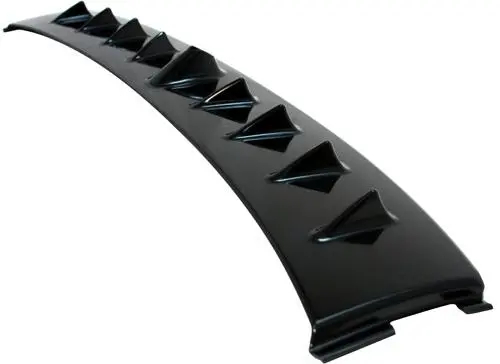 Blox Racing Vortex Generator For 2008+ Mitsubishi Lancer Evolution X – Abs Black 2