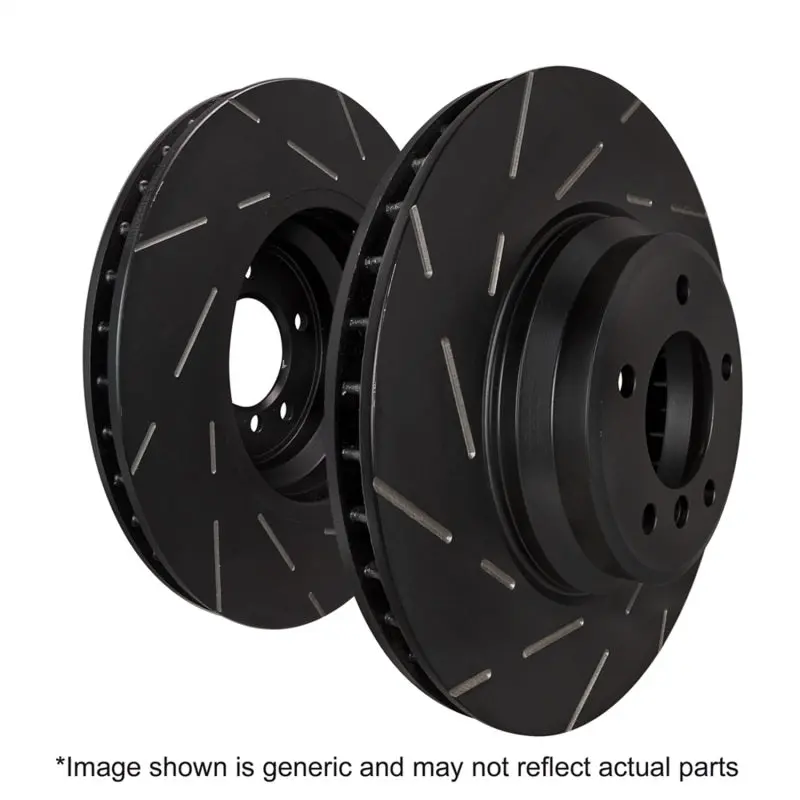 Ebc Slotted Front Brake Rotors For 2019+ Volvo S60 T5 (2.0L Turbo) 1