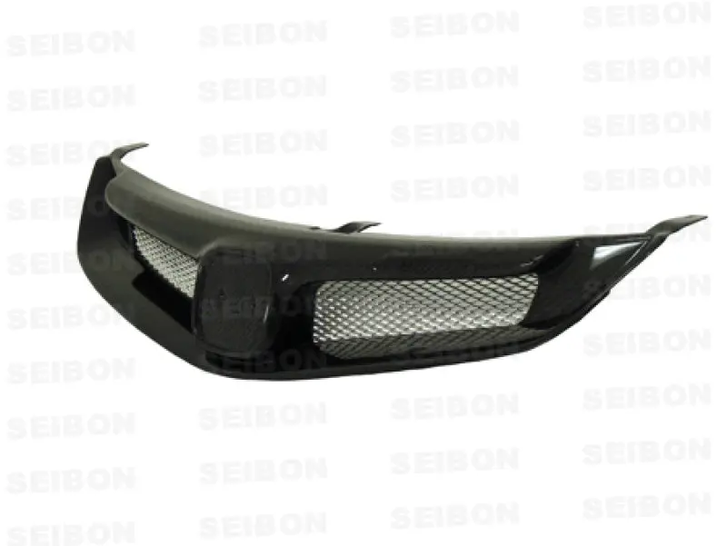 Seibon Carbon Fiber Mg-Style Front Grill For 2006–2010 Honda Civic 4-Door & Acura Csx 2