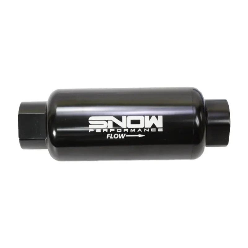 Snow Performance 100-Micron Pre-Filter With -10 Orb Inlet And Outlet Fittings 1